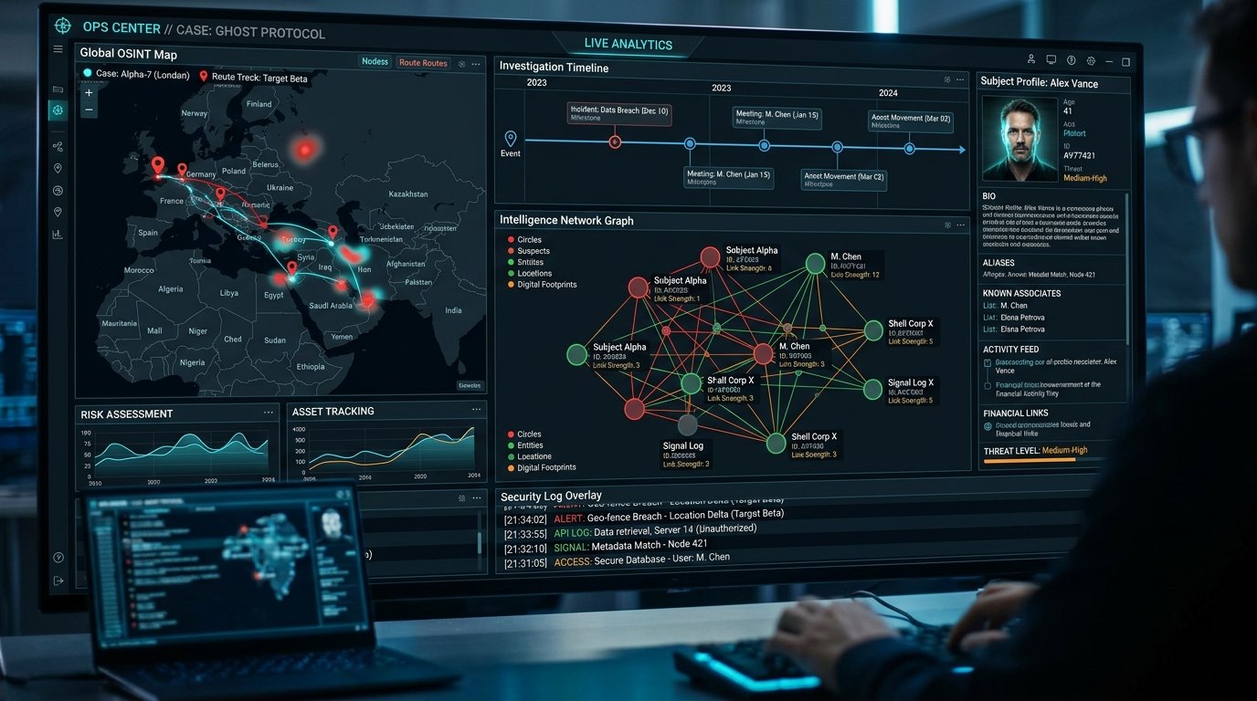 S.T.R.I.K.E. Investigations & Intelligence Technical Visualization