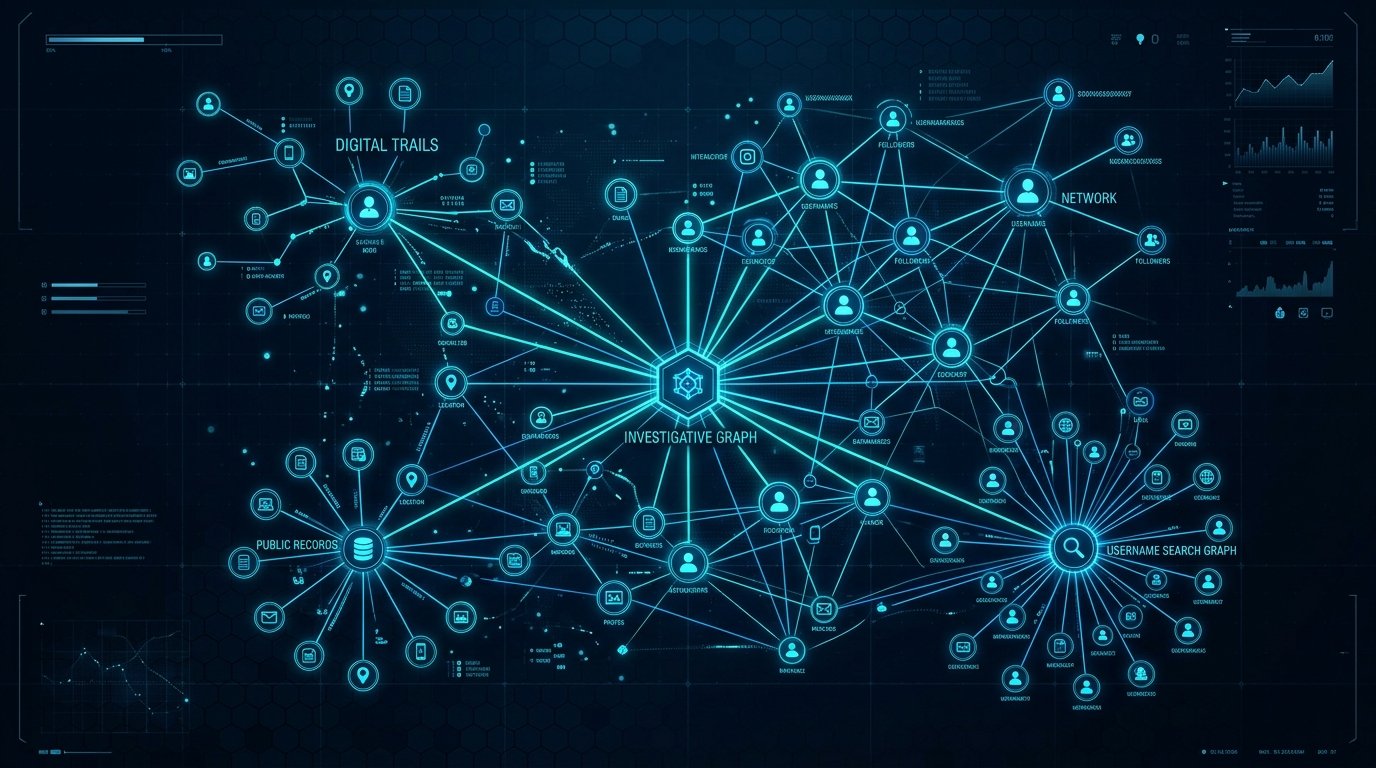 The Digital Footprint Background